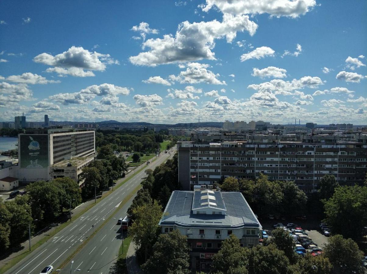 Alexplatz Danube View Lägenhet Belgrad Exteriör bild