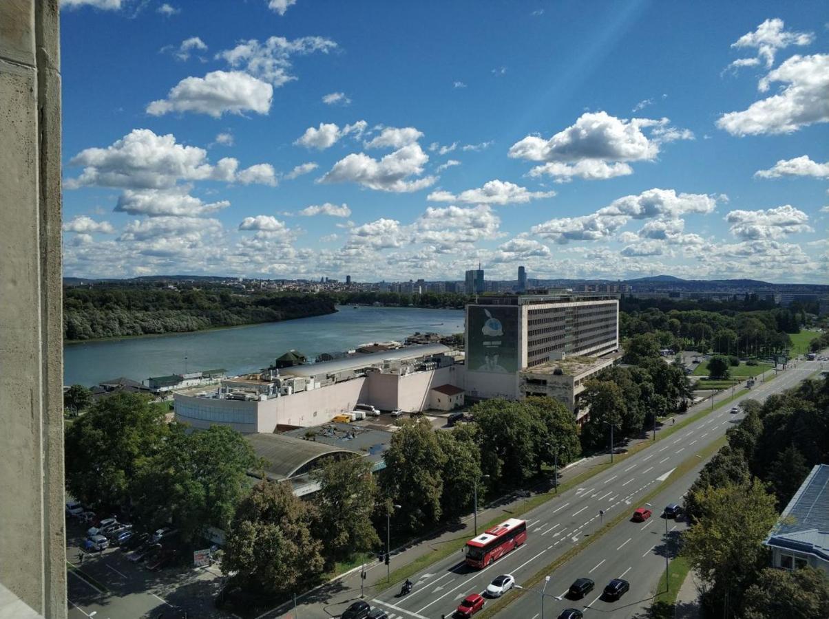 Alexplatz Danube View Lägenhet Belgrad Exteriör bild
